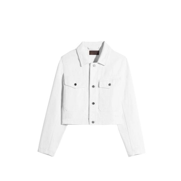 Lemaire White Jackets - Cropped Jackets Women
